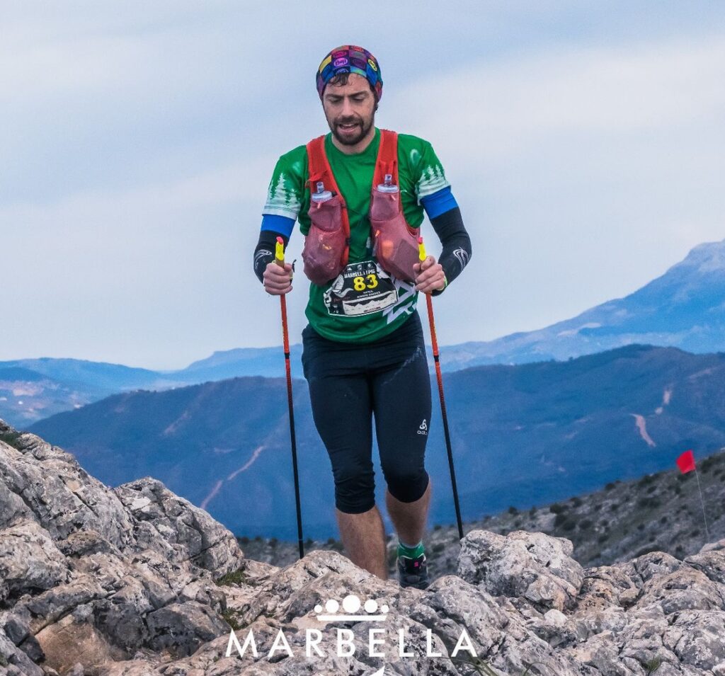 Bastones en trail running